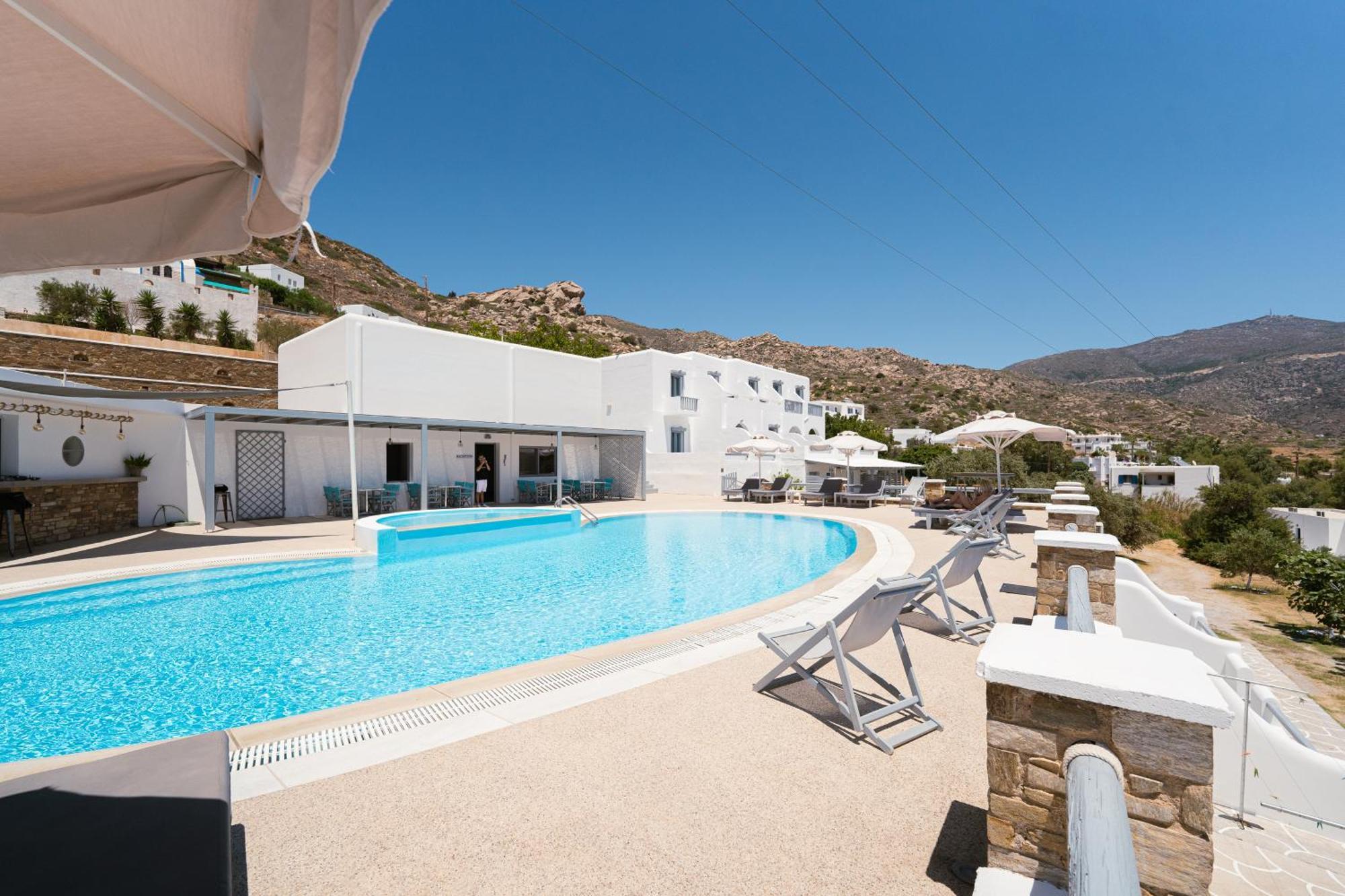 Holidays In Ios Mylopotas Eksteriør billede