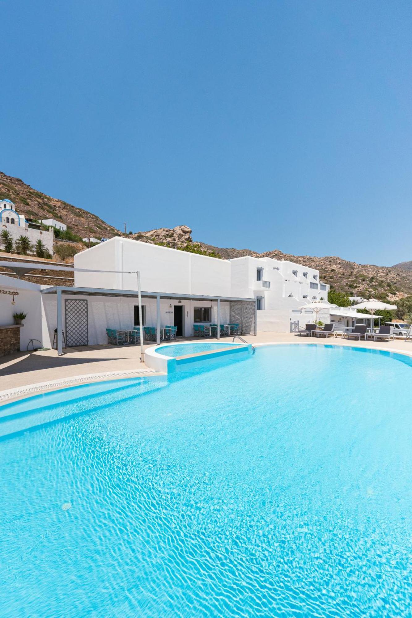 Holidays In Ios Mylopotas Eksteriør billede